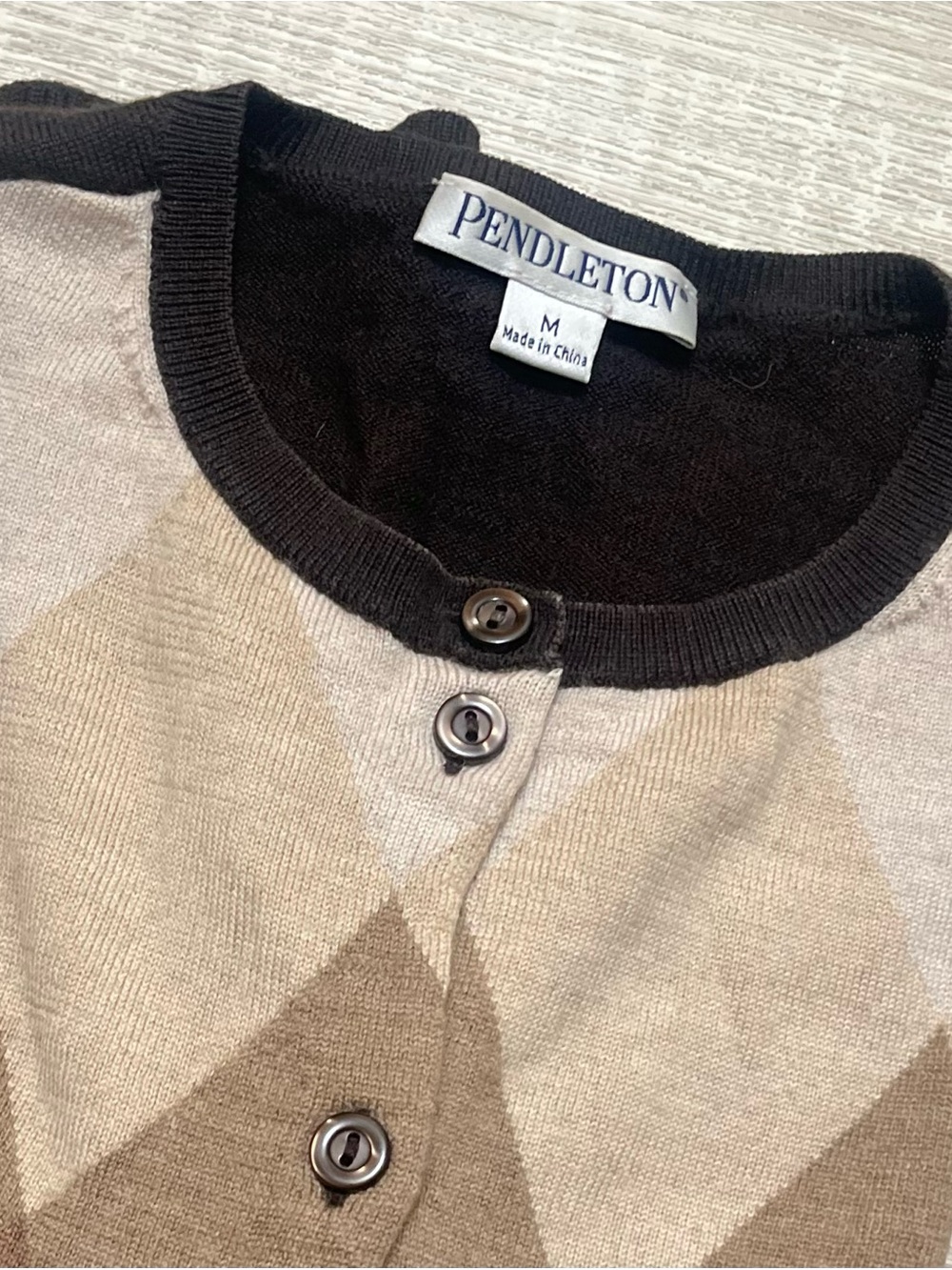 Women’s Pendleton Wool Cardigan Sweater